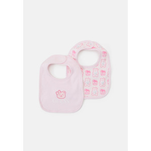 Нагрудник BIB UNISEX 2 PACK Guess, цвет ballet pink