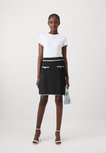 Юбка-карандаш VISOLA SHORT CONTRAST SKIRT VILA, черный