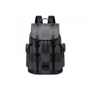 FAIRWHALE Средний мужской рюкзак для ноутбука из ПВХ свинцово-серый, Lead Gray