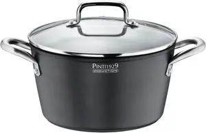 Кастрюля Pintinox Pinti ST1 из нержавеющей стали, черный