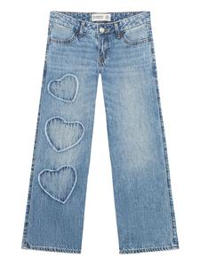 Abercrombie & Fitch Багги джинсы в синем дениме