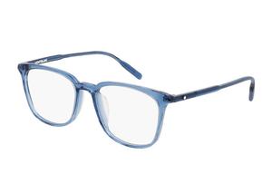 Оправа для очков круглая функциональная унисекс синий/черный/серый MONTBLANC