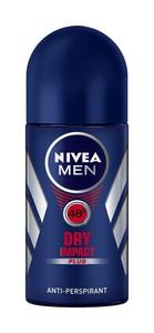 Nivea, Dry Impact, Шариковый дезодорант для мужчин, 50 мл