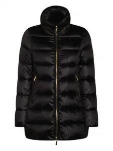 Стеганое пальто Moorer, черный