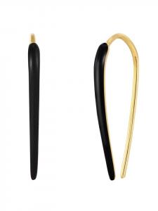 Glanzstücke München Серьги-подвески из стерлингового серебра с отделкой из желтого золота