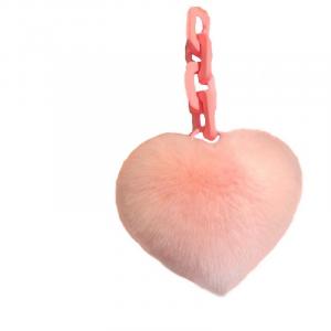 Сердечко-подвеска плюш высотой 10 см FKOFR