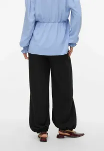 Брюки с файком normal geschnitten nidrige. Mamalicious, Black