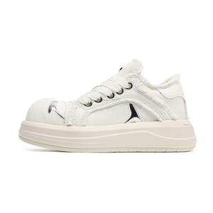 Hong Kong Meng Кроссовки для скейтбординга с противоскользящей амортизацией, увеличивающие рост, унисекс, бежевые