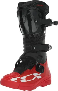 Мужские мотоциклетные ботинки TCX, Black Red