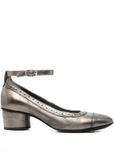 Туфли-лодочки с ремешком на щиколотке 45 мм kudeta, серый