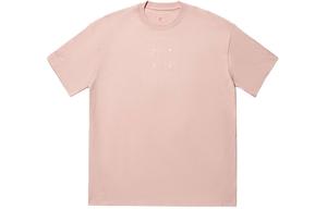 LiNing Футболка с пониженным плечом Unisex New Mist Rose Pink