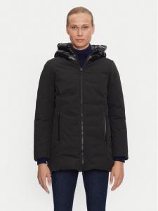 Пуховик стандартного кроя Geox, черный