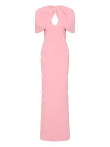 Платье Xena с вырезом капелькой Rebecca Vallance, розовый
