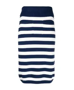 Юбка миди из йены Kenzo, синий