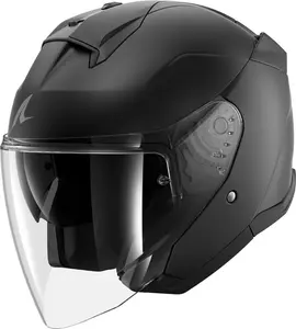 Shark skwal jet blank jet helmet, Black Matt