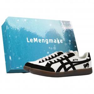 Onitsuka Tiger Advanti Lemon Joy низкие скейтерские кроссовки Unisex Black White