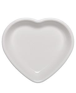 Средняя миска в форме сердца, 17 унций Fiesta, белый