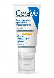 Защита от солнца CERAVE FACE CARE CERAVE FEUCHTIGKEITSSPENDENDE GESICHTSCREME MIT, цвет weiß