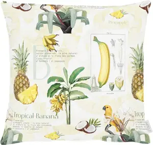 АПЕЛЬТ декоративная подушка "6521", чехол с наполнителем, 1 шт APELT 35х50 см, желтый/зеленый