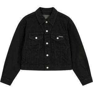 Куртка джинсовая женская черная CALVIN KLEIN