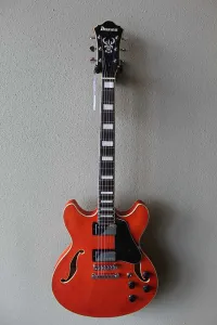 Совершенно новая полуакустическая электрогитара Ibanez Artcore AS73 - Прозрачный мандариновый финиш