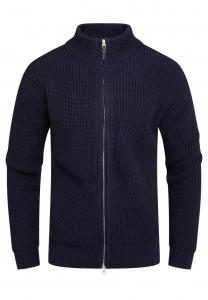 Вязаный кардиган CARISMA Knit Cardigan CONNA, темно-синий