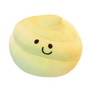 Необычная креативная плюшевая кукла Poop Dolls 25*23*25 см высота Click, желтый