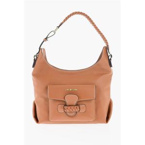 Сумка через плечо LOVE из искусственной кожи с плетеной ручкой Moschino, Brown