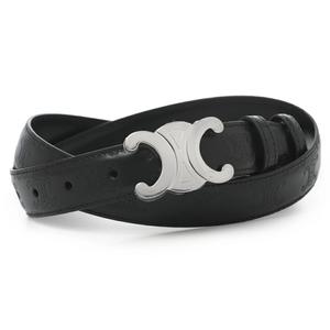 CELINE Ремень с пряжкой Триумф, Black