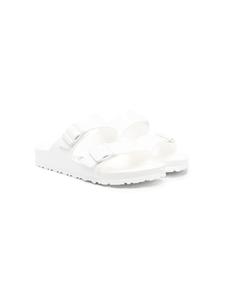 Birkenstock Kids сандалии с пряжками, белый