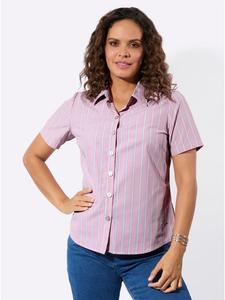 Полосатая блузка в розовые и бежевые полоски WITT WEIDEN