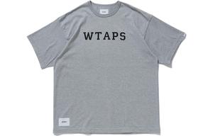 Футболка Academy 01 Logo WTAPS, серый
