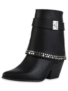 Ботильоны VAN HILL Cowboy Boots Isabella, черный