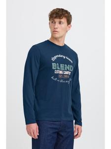 Рубашка с длинным рукавом BLEND, синий