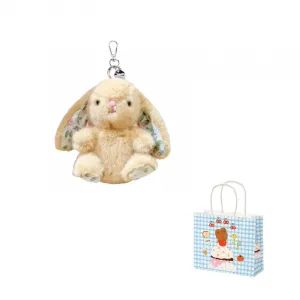 Кукла и мишка танцуют милая очаровательная Венди кролик бабочка бабочки галстуки-бабочки плюшевый кулон 15 см высота YANGWAWAHEXIAOXIONGTIAOWU, хаки-sitting posture