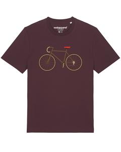 Рубашка Watapparel  Fahrrad, темно-красный
