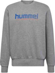 Hummel Мужская толстовка Hmlgraphic в сером меланжевом цвете