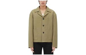 Куртка мужская Лаймово-серая Bottega Veneta, серый