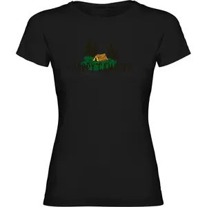 Футболка Kruskis Happy Camping, черный