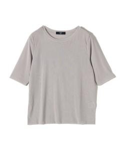 Топ с коротким рукавом из тюля, ручная стирка SHIPS Colors, светло-серый