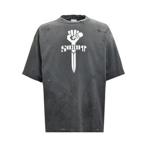 Футболка Saint Michael Short-Sleeve Tee, Black