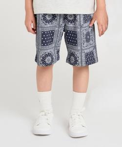 шорты с принтом в виде банданы