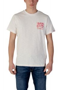 Футболка мужская Replay с принтом, бежевый