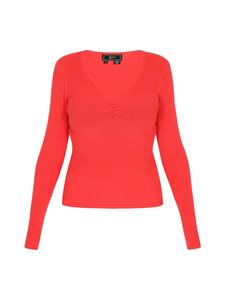 Свитер faina, красный