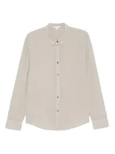 Хлопковая рубашка James Perse, нейтральный
