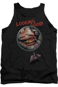 Бэтмен Выглядит Хорошо Взрослая Майка Gildan, черный