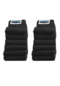 Ходите в теннисных носках (упаковка 12 пар), с махровой тканью Go In, черный