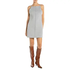 Платье Replay W9212A.000.23950 sleeveless short, серый