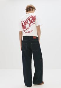 Футболка PULL&BEAR SLOGAN, White