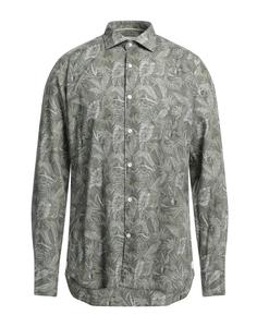 Рубашка Tintoria Mattei 954, зеленый